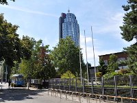 Savska cesta 2011. godine. Tehnički muzej i Cibonin toranj